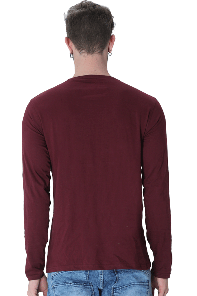 Round Neck Full Sleeves T-Shirt