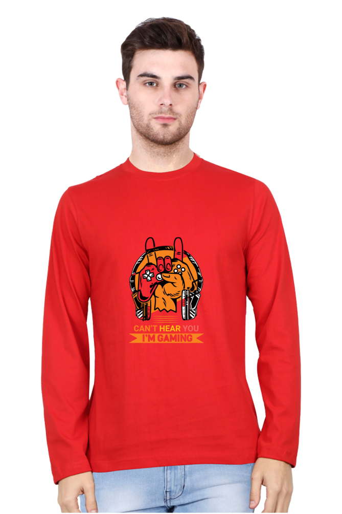 Round Neck Full Sleeves T-Shirt-Men