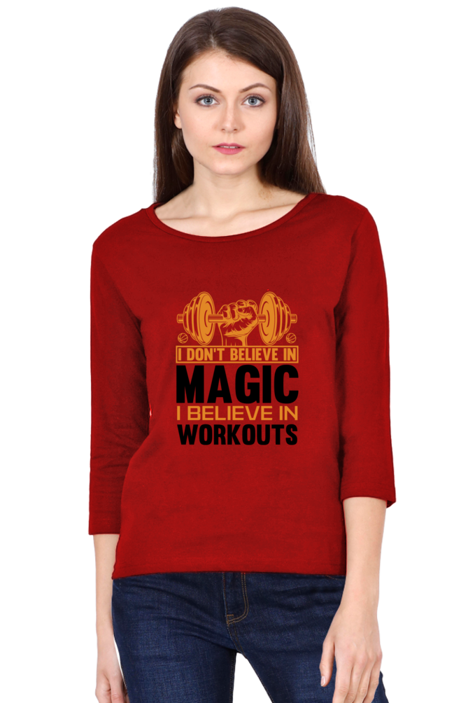 Women’s Round Neck Full Sleeve T-Shirt