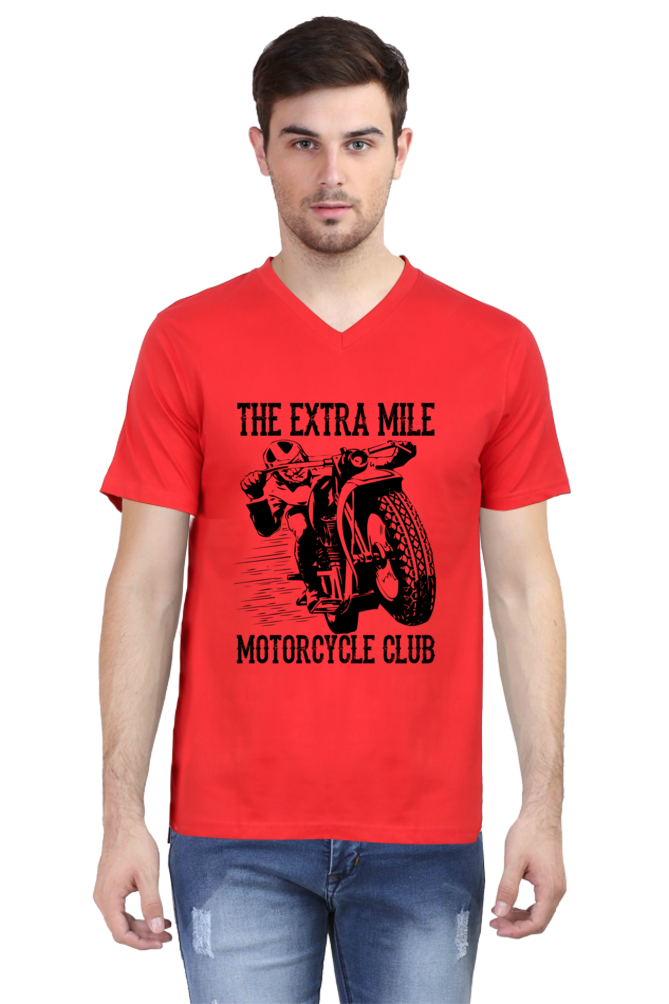V-Neck Half Sleeves T-Shirt