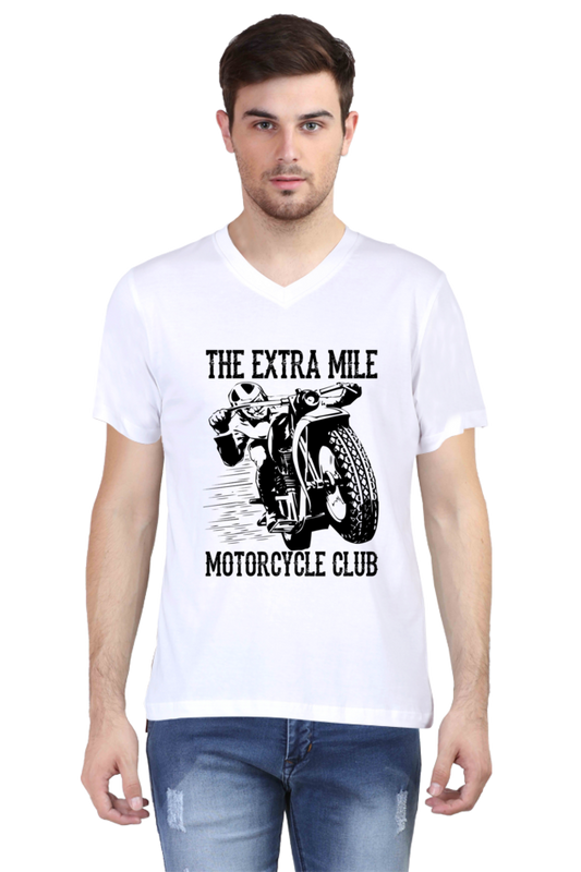 V-Neck Half Sleeves T-Shirt