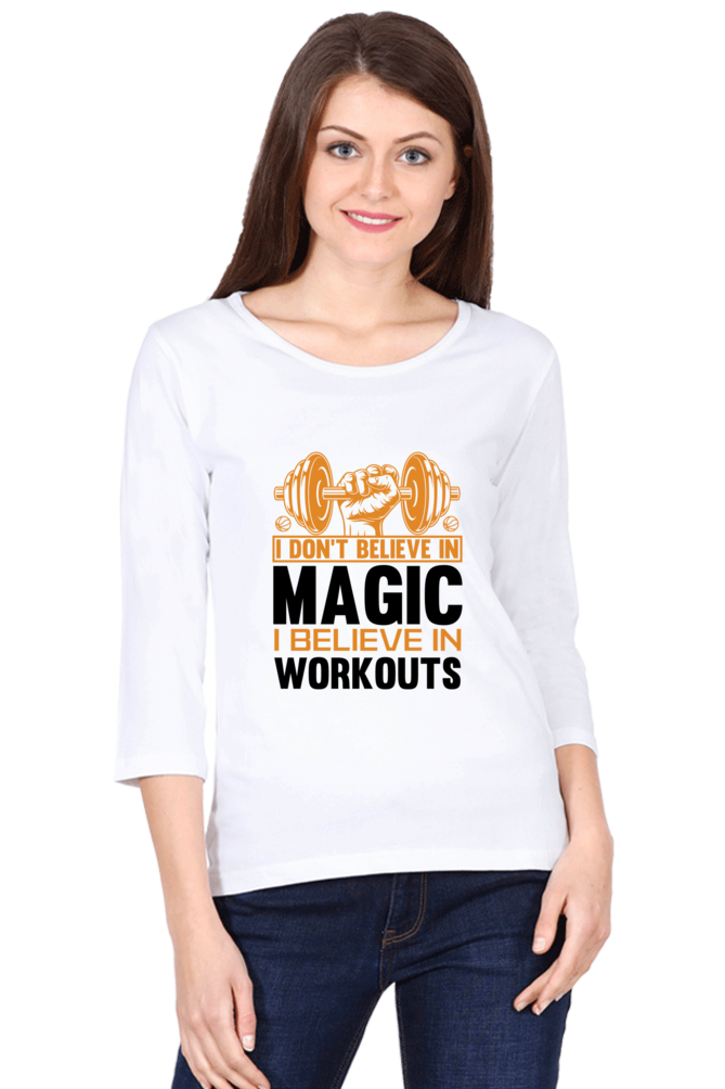 Women’s Round Neck Full Sleeve T-Shirt