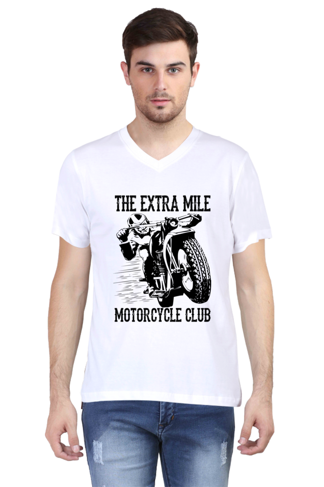 V-Neck Half Sleeves T-Shirt