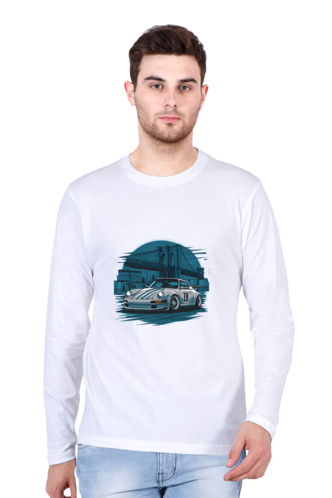 Round Neck Full Sleeves T-Shirt - Men