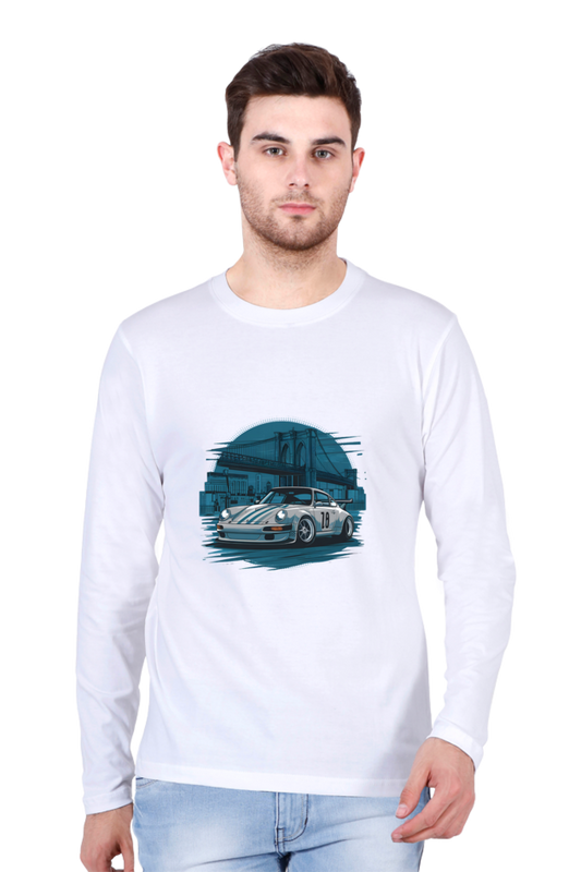 Round Neck Full Sleeves T-Shirt - Men