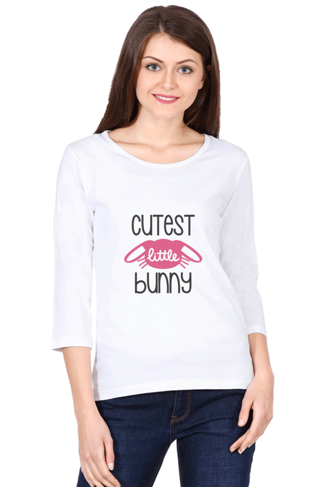 Women’s Round Neck Full Sleeve T-Shirt