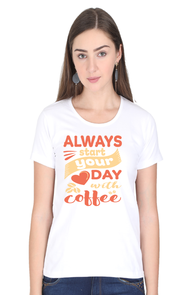 Women’s Round Neck Half Sleeve T-Shirt