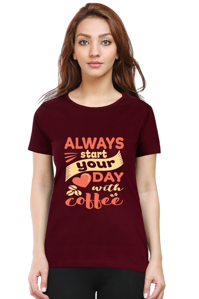 Women’s Round Neck Half Sleeve T-Shirt