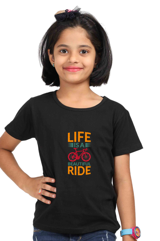 Girls’ Round Neck T-Shirt