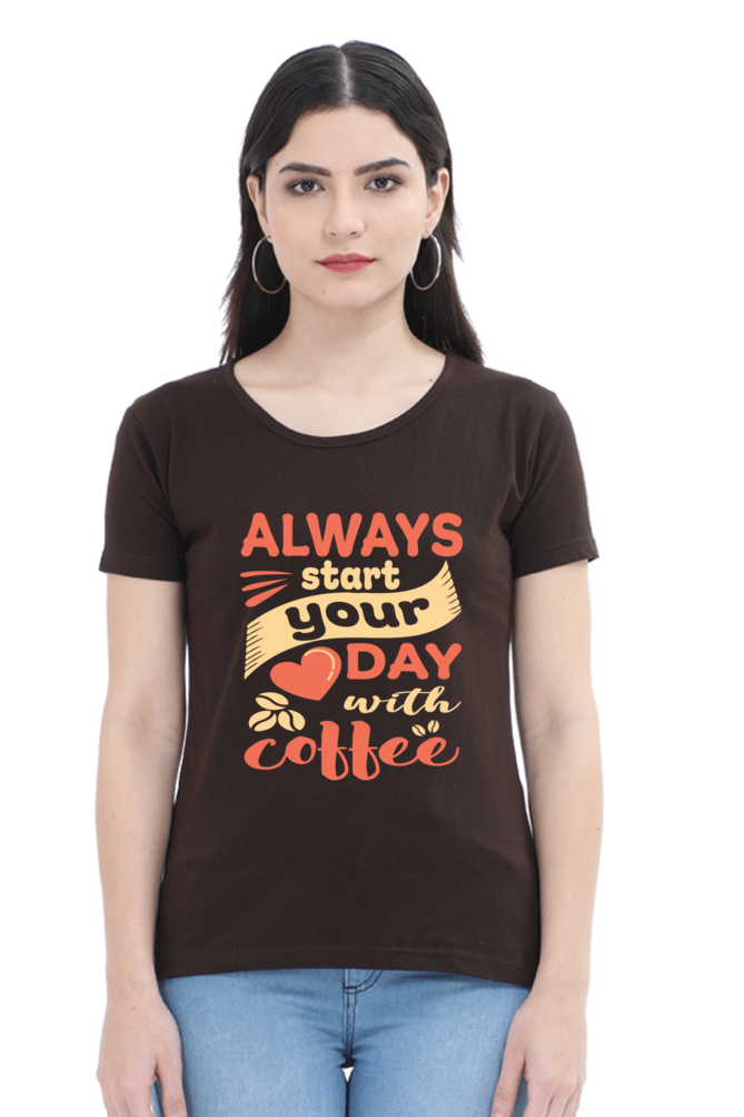 Women’s Round Neck Half Sleeve T-Shirt