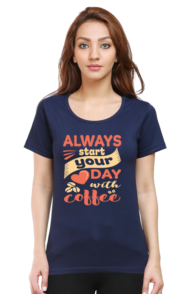 Women’s Round Neck Half Sleeve T-Shirt