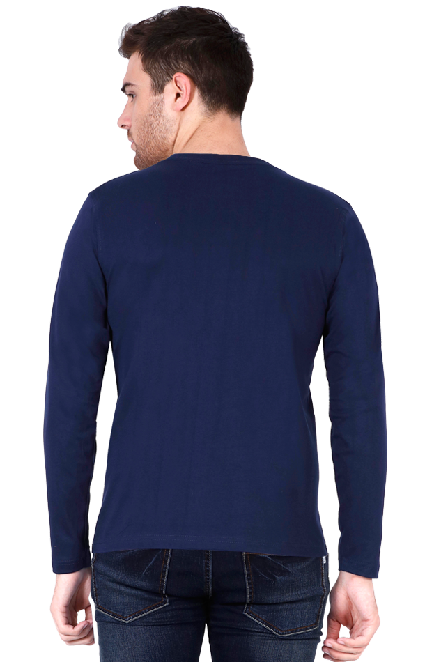 Round Neck Full Sleeves T-Shirt-Men