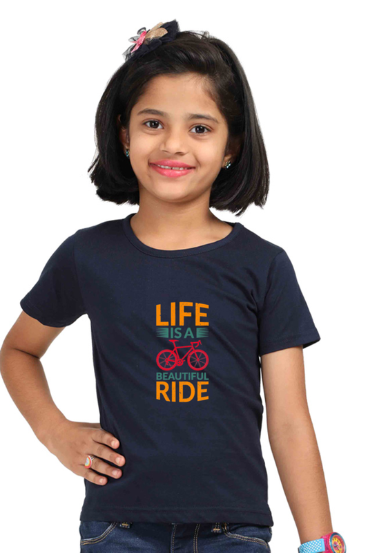 Girls’ Round Neck T-Shirt