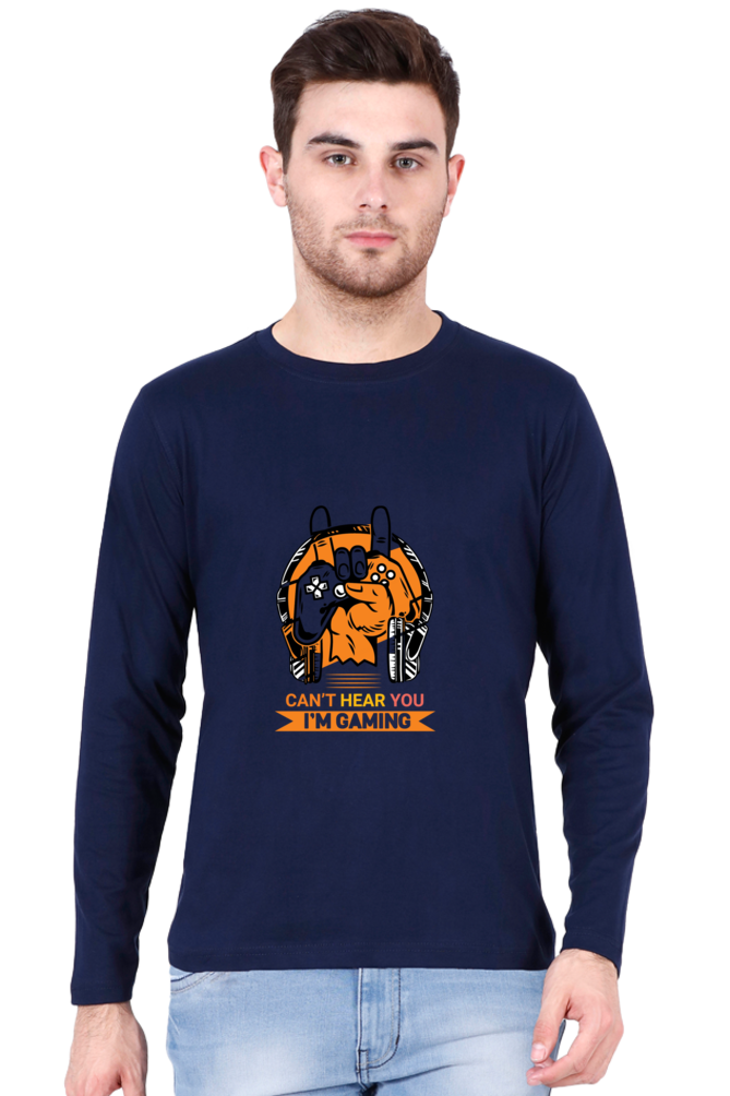 Round Neck Full Sleeves T-Shirt-Men