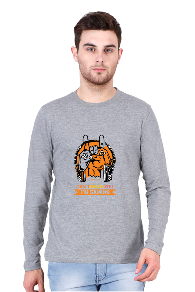 Round Neck Full Sleeves T-Shirt-Men