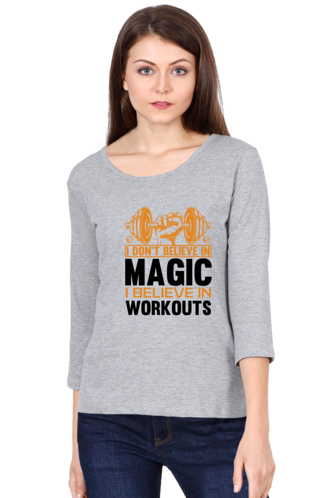 Women’s Round Neck Full Sleeve T-Shirt