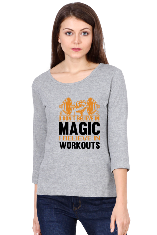Women’s Round Neck Full Sleeve T-Shirt
