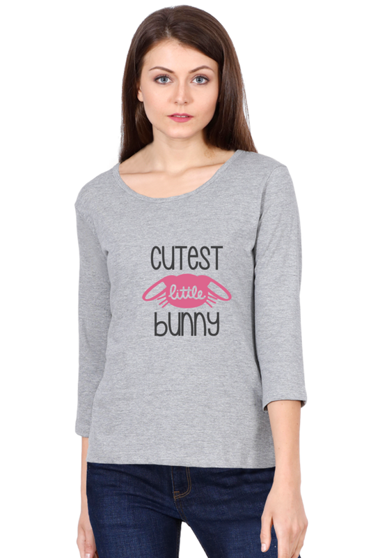 Women’s Round Neck Full Sleeve T-Shirt