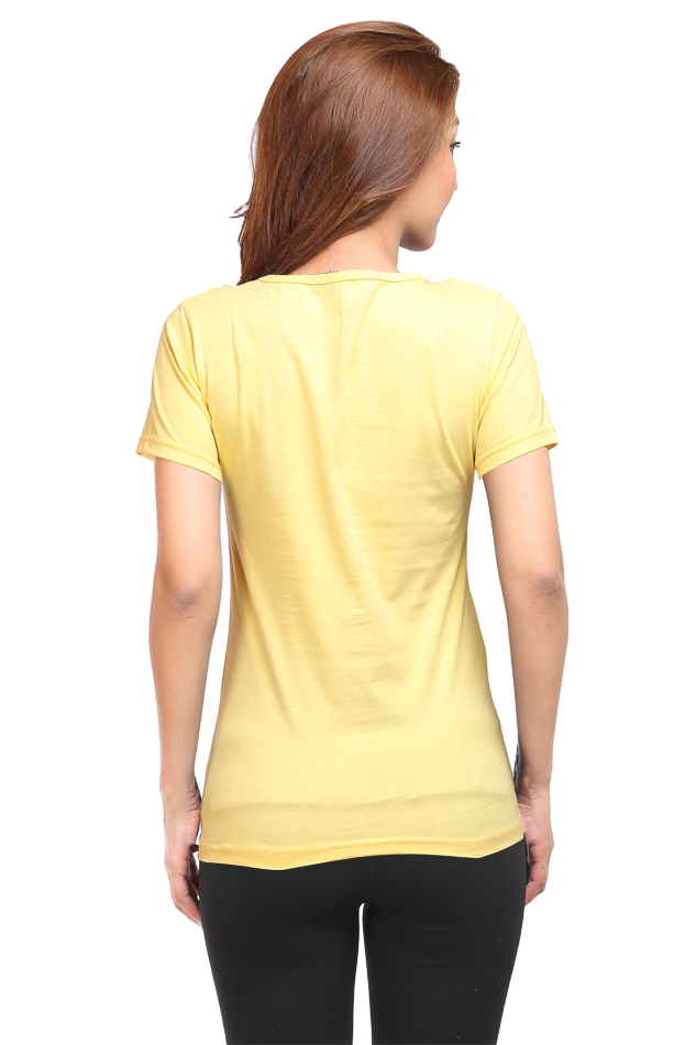 Its Yoga o Clock- Women’s Round Neck Half Sleeve Classic T-Shirt