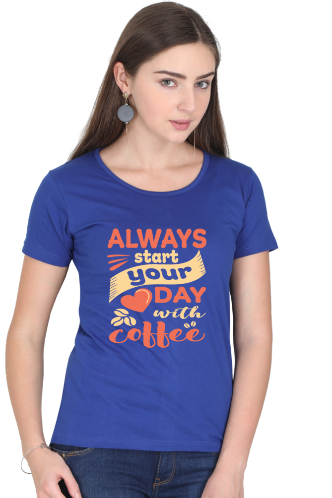 Women’s Round Neck Half Sleeve T-Shirt