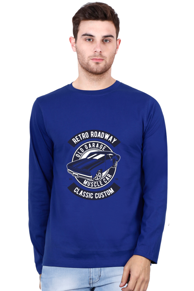 Round Neck Full Sleeves T-Shirt