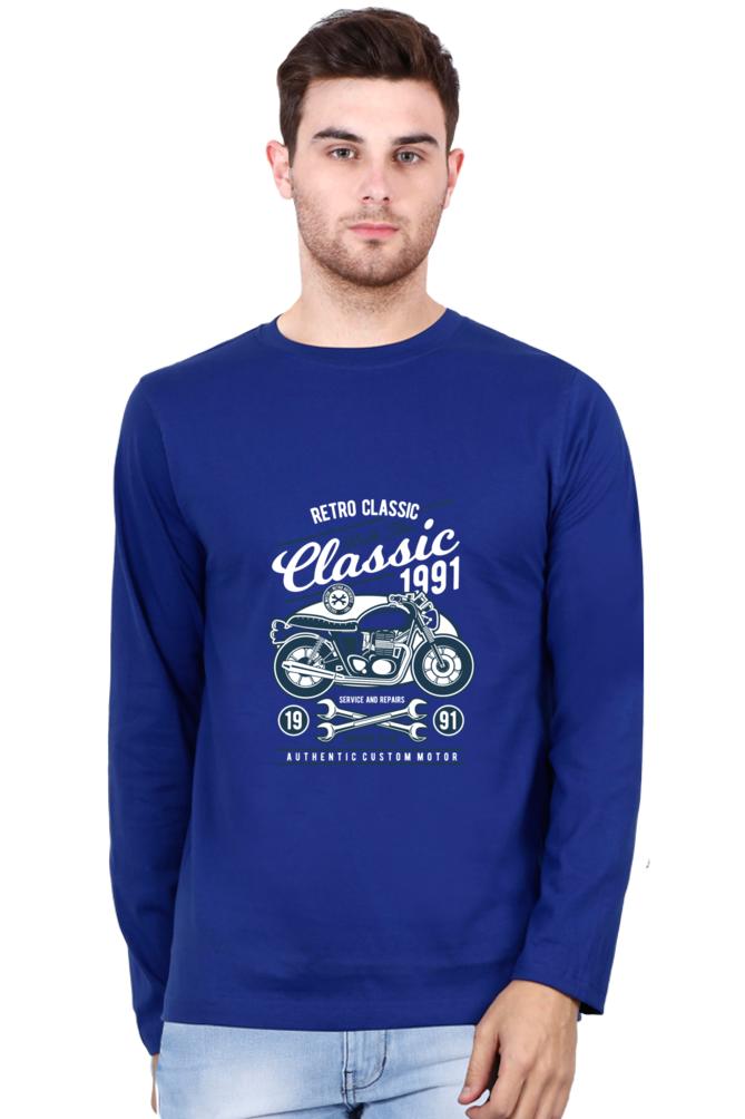 Round Neck Full Sleeves T-Shirt
